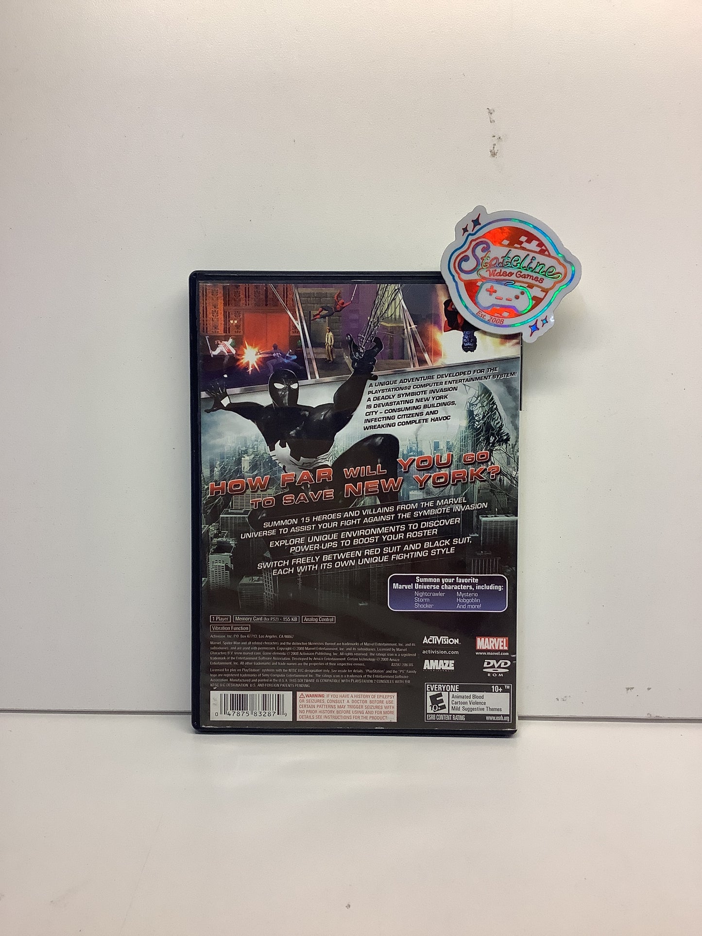 Spiderman Web of Shadows - Playstation 2