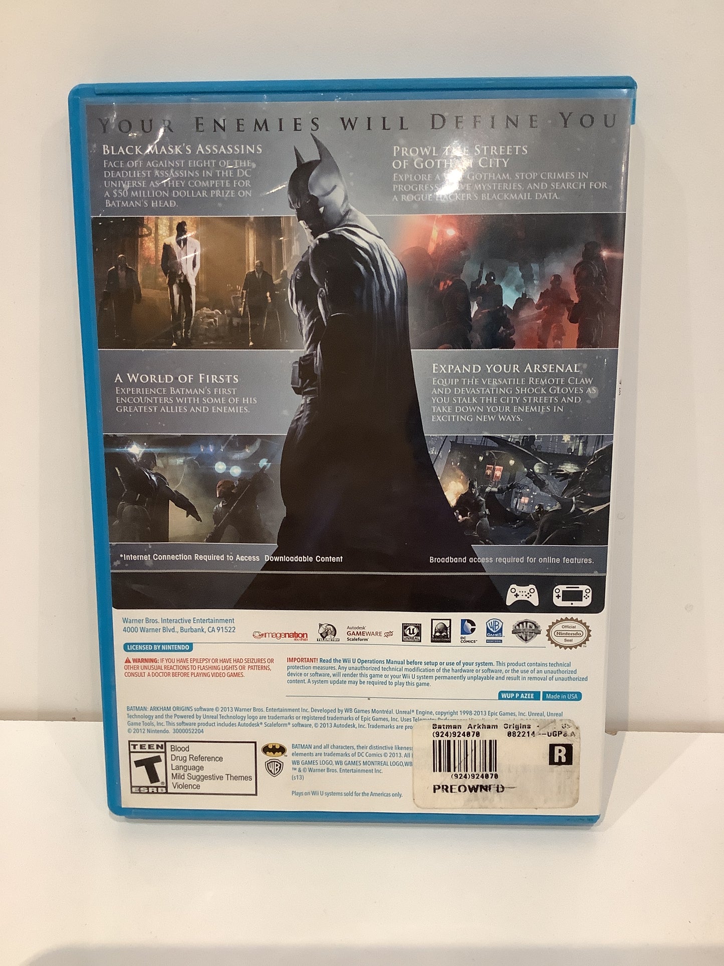 Batman: Arkham Origins - Wii U