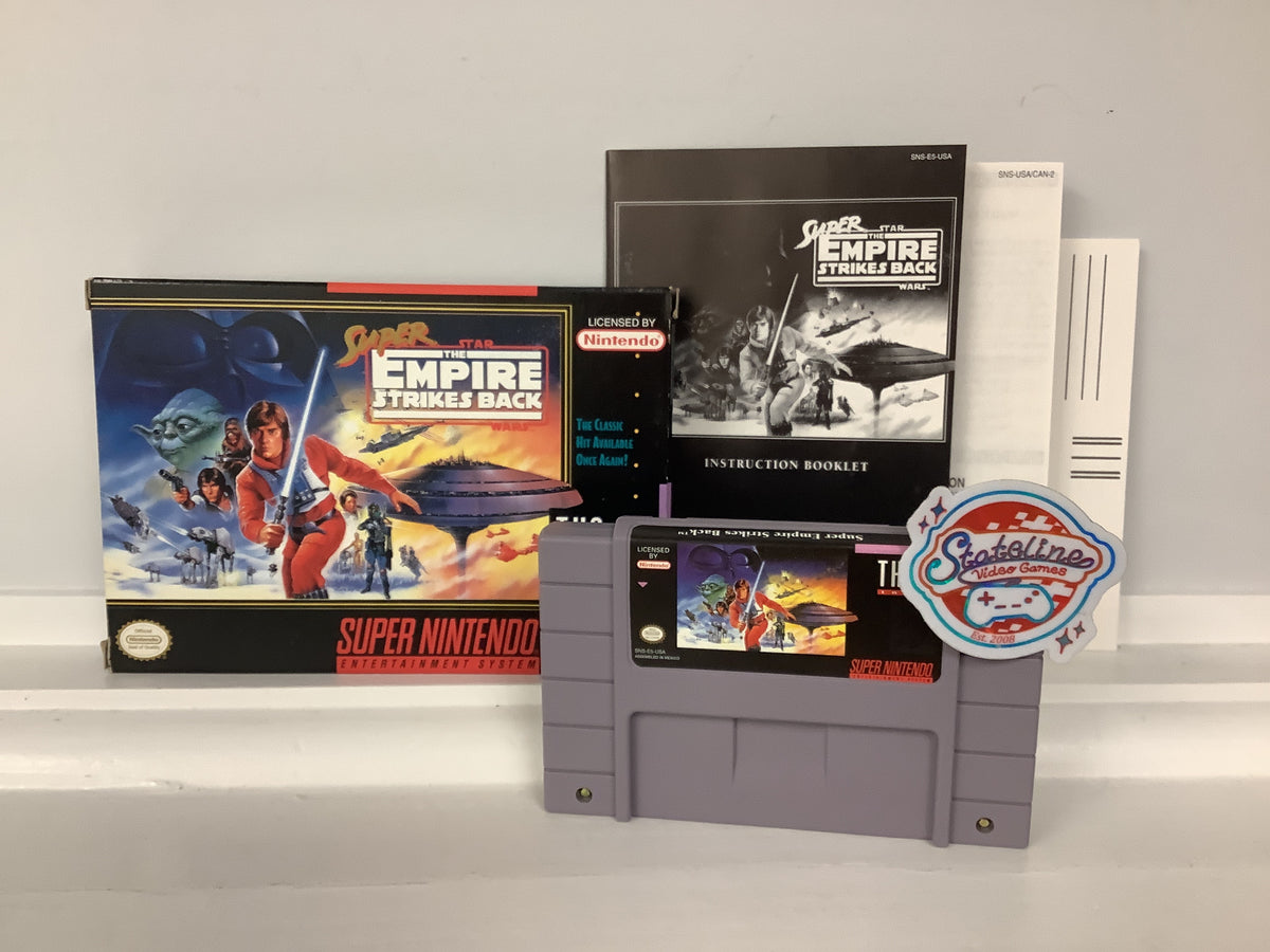 Super Star Wars Empire Strikes Back - Super Nintendo