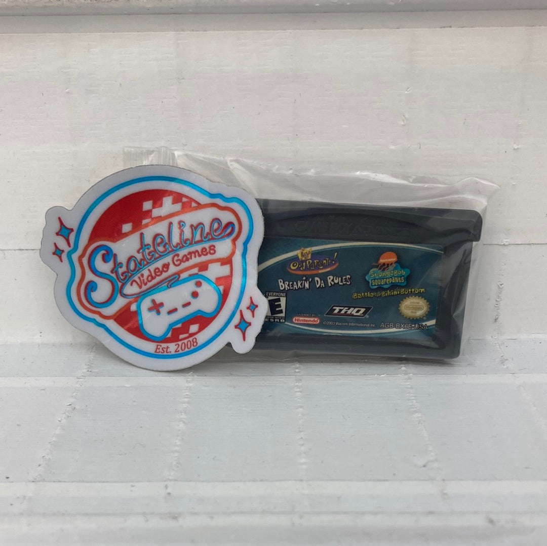 SpongeBob SquarePants and Fairly OddParents - GameBoy Advance