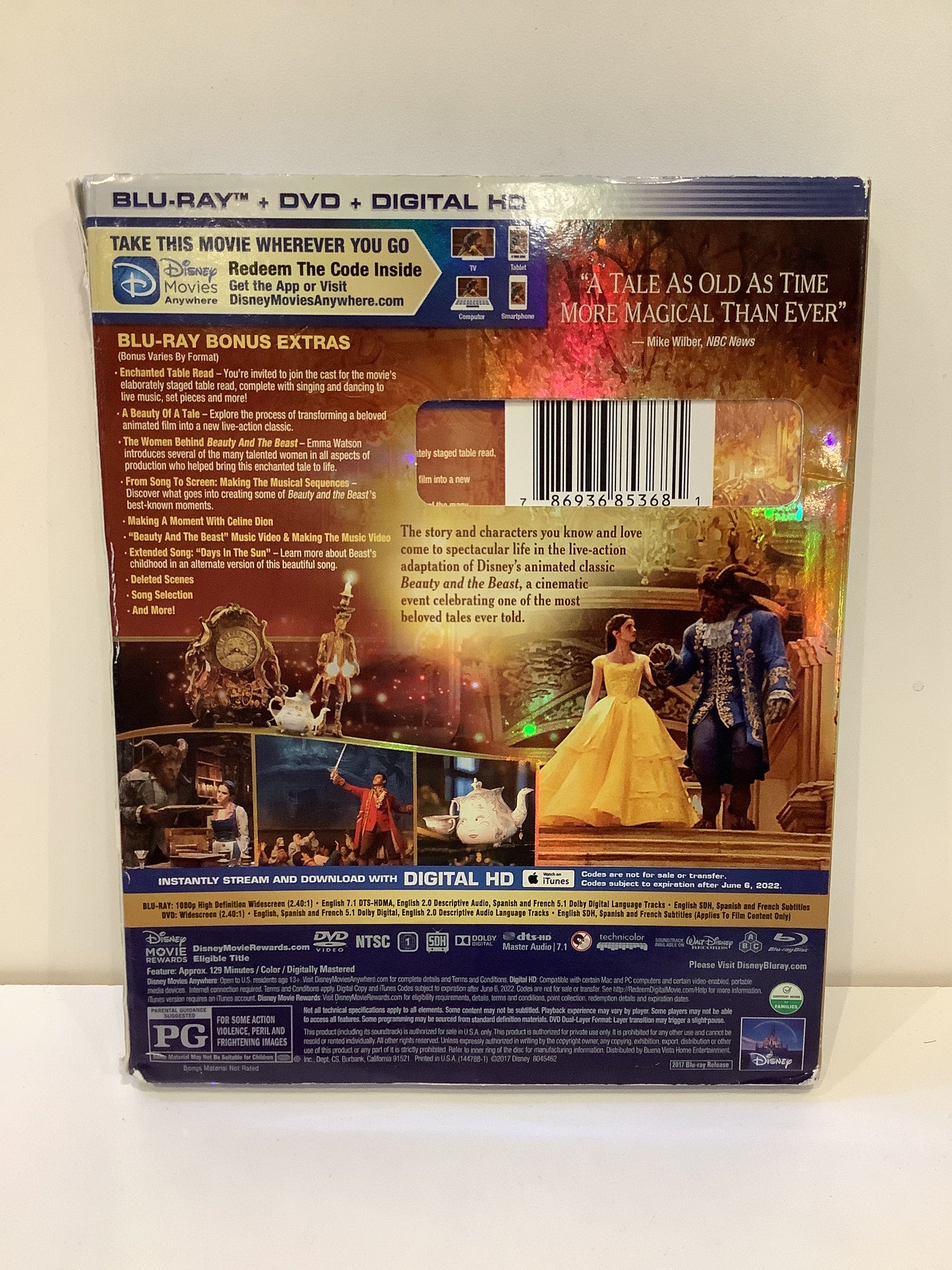 Beauty and the Beast - Blu-Ray