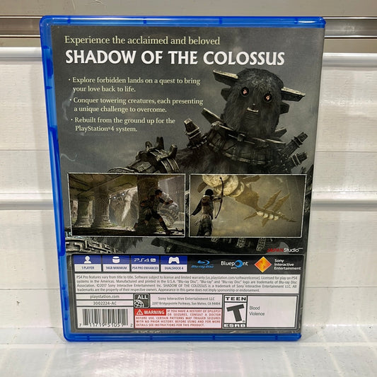 Shadow of the Colossus - Playstation 4