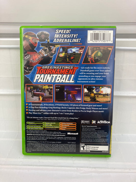 Greg Hastings Tournament Paintball - Xbox