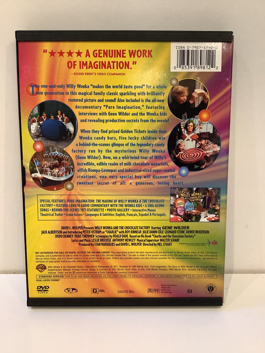 Willy Wonka and the Chocolate Factory - DVD