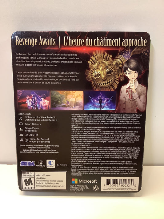 Shin Megami Tensei V: Vengeance - Xbox Series X