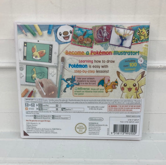 Pokemon Art Academy - Nintendo 3DS