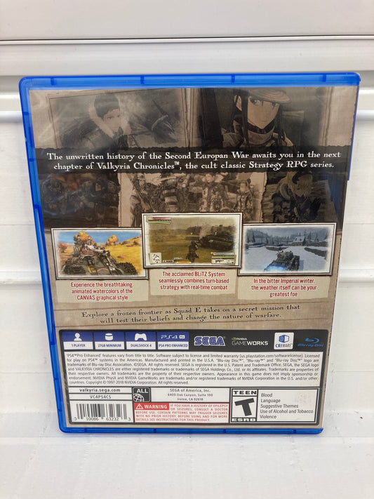 Valkyria Chronicles 4 - Playstation 4
