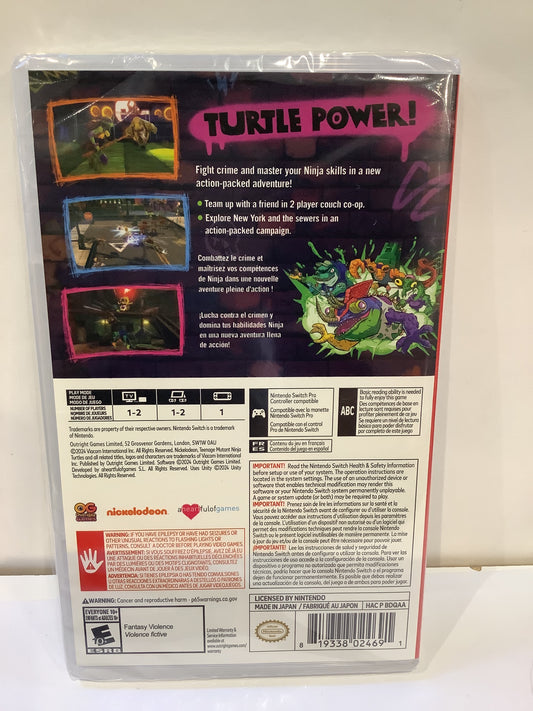 Teenage Mutant Ninja Turtles: Mutants Unleashed - Nintendo Switch