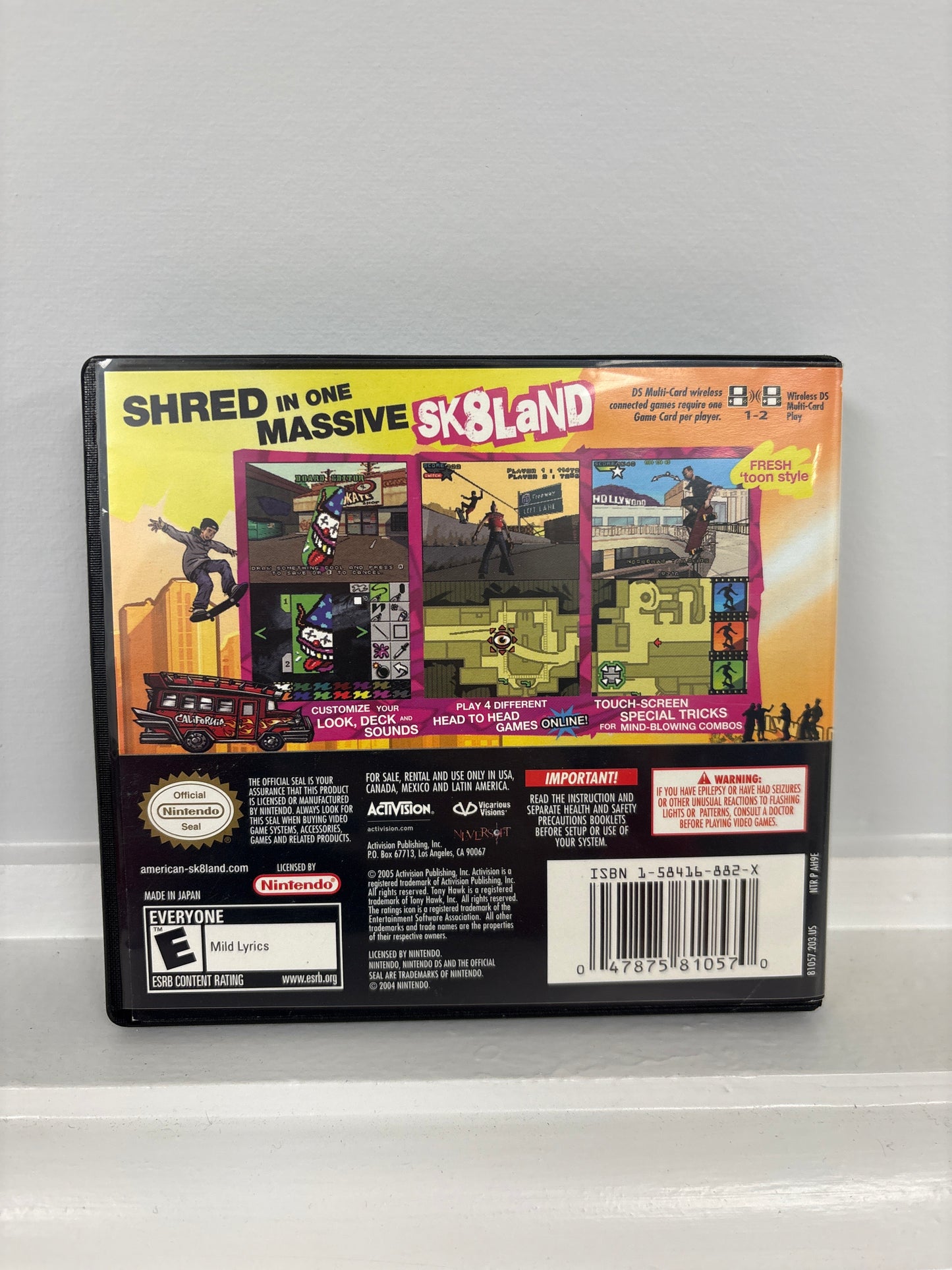 Tony Hawk American Sk8land - Nintendo DS