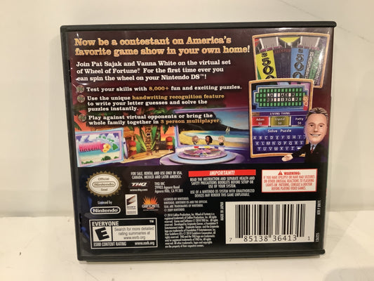 Wheel of Fortune - Nintendo DS