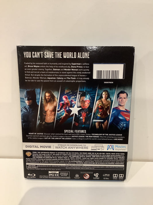 Justice League - Blu-Ray