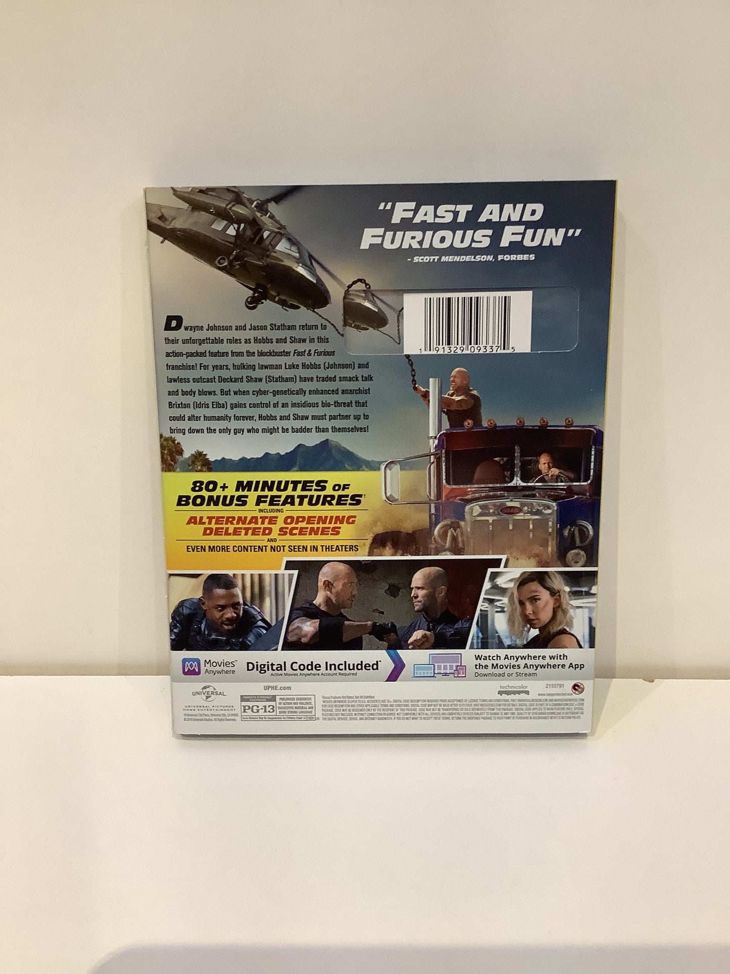 Hobbs & Shaw - Blu-Ray