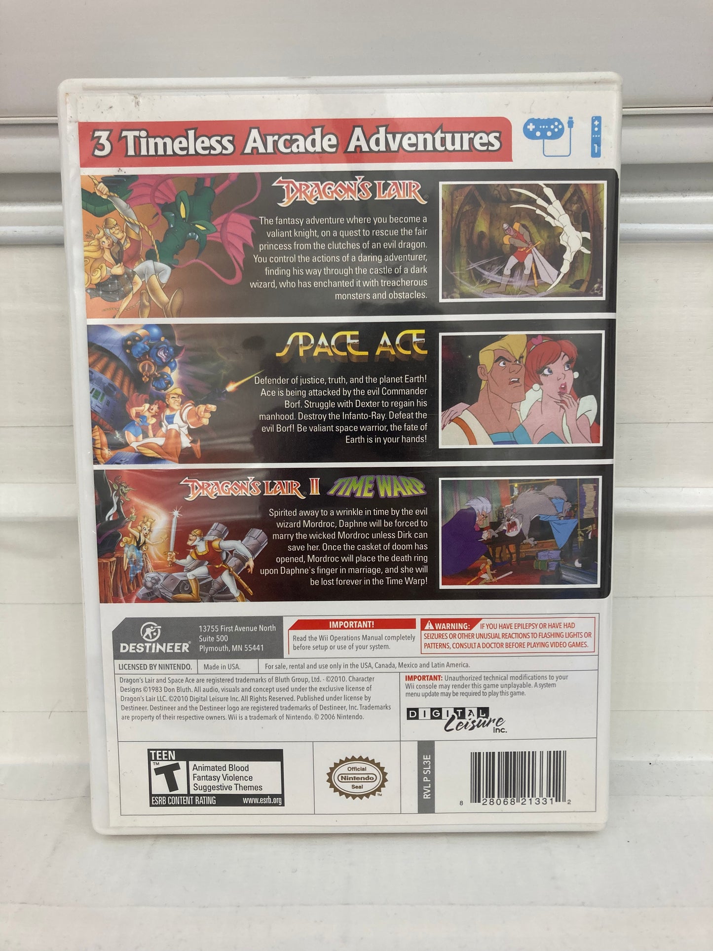 Dragon's Lair Trilogy - Wii