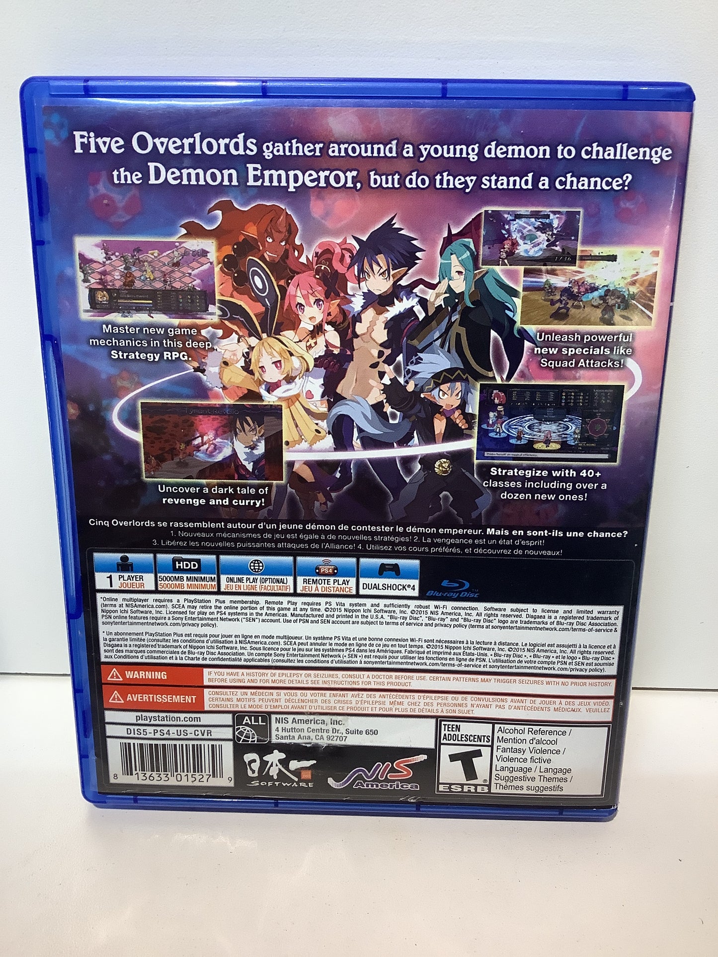 Disgaea 5: Alliance of Vengeance Launch Edition - Playstation 4