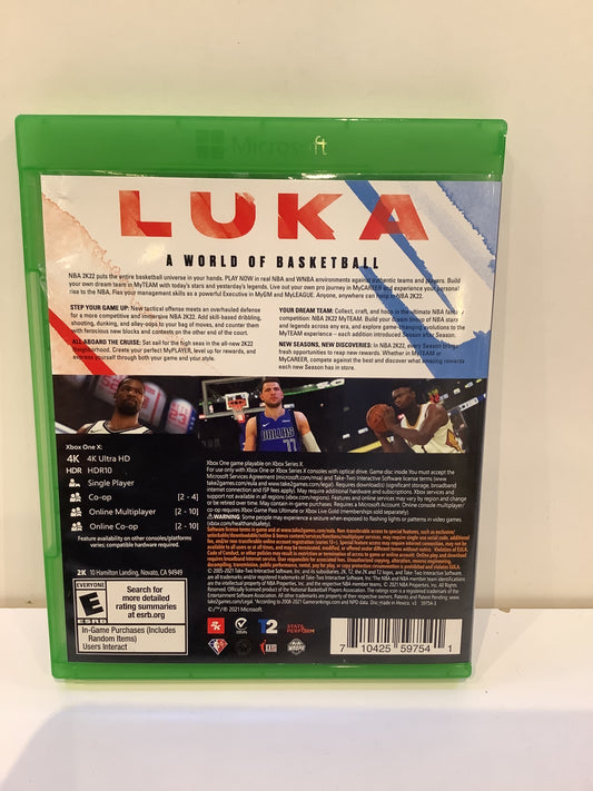 NBA 2K22 - Xbox One