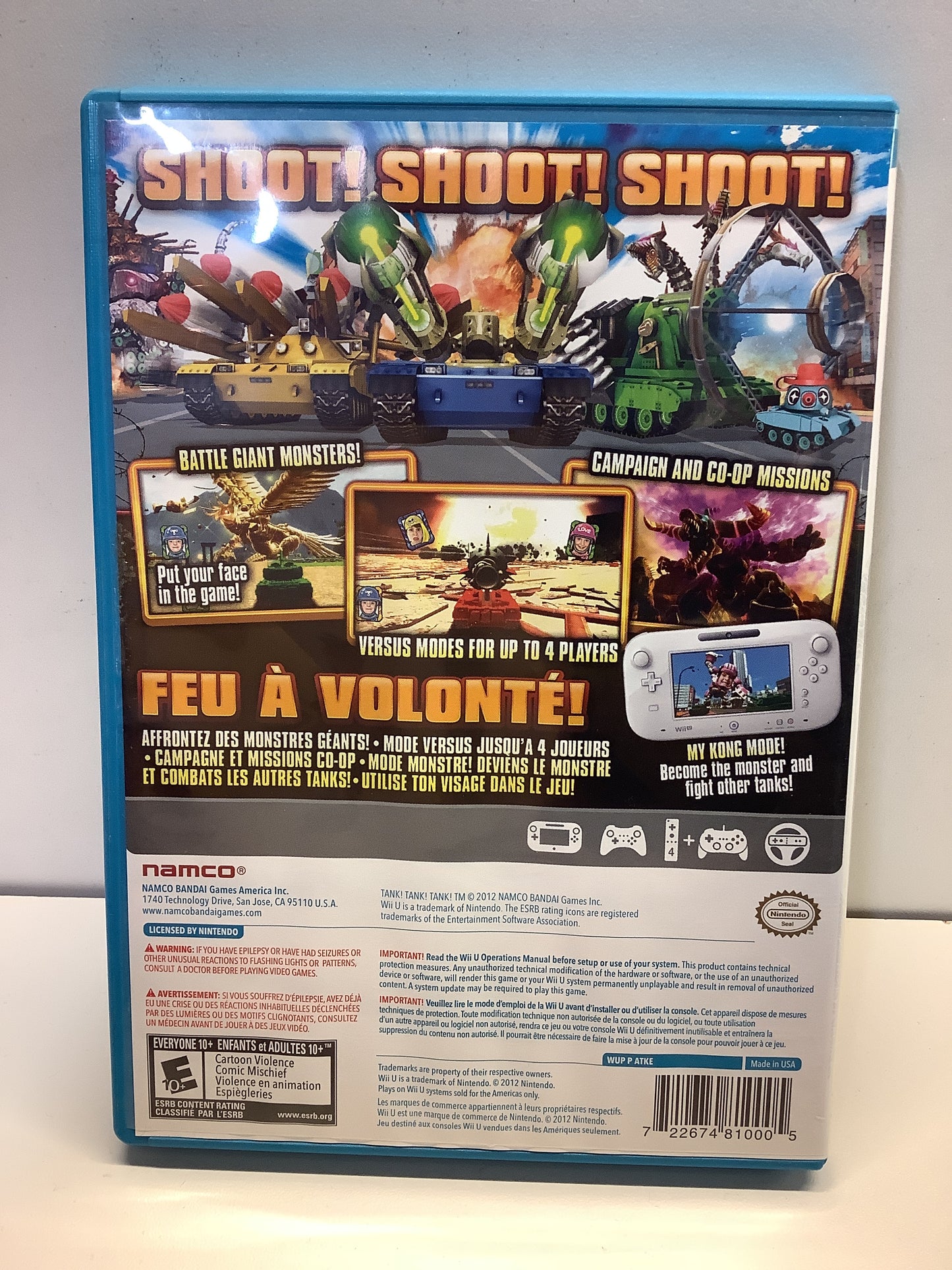 Tank! Tank! Tank! - Wii U