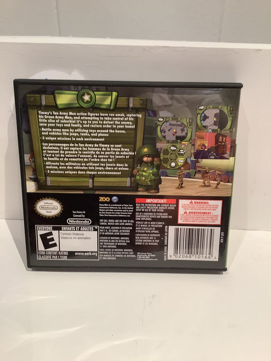 Army Men Soldiers of Misfortune - Nintendo DS