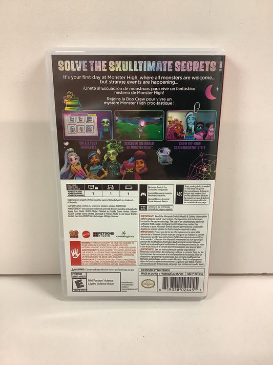 Monster High Skulltimate Secrets - Nintendo Switch