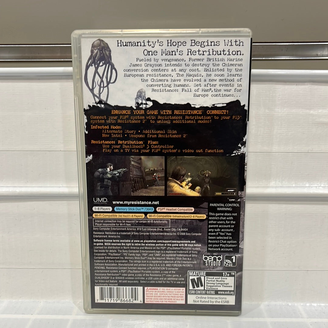 Resistance: Retribution - PSP