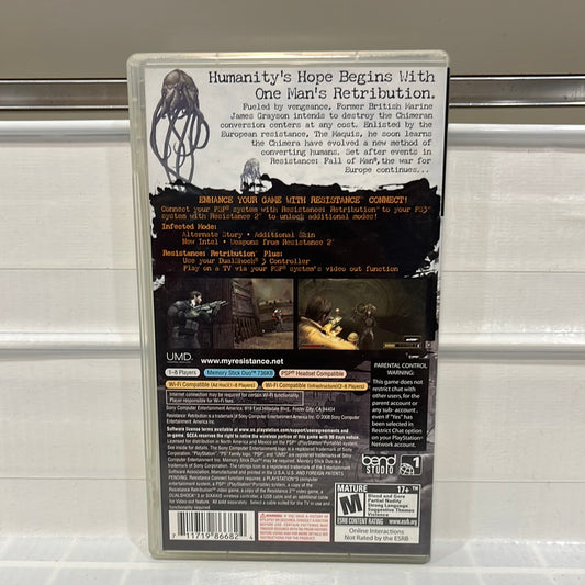 Resistance: Retribution - PSP