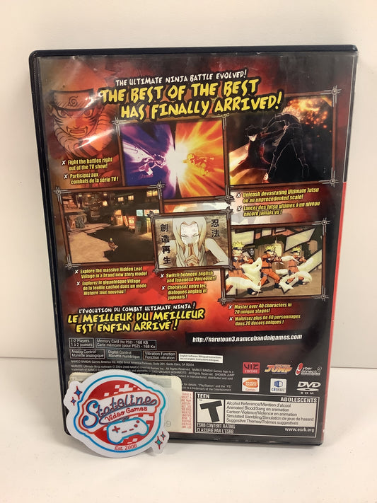 Naruto Ultimate Ninja 3 - Playstation 2