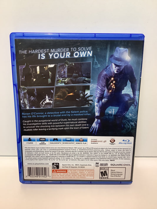 Murdered: Soul Suspect - Playstation 4