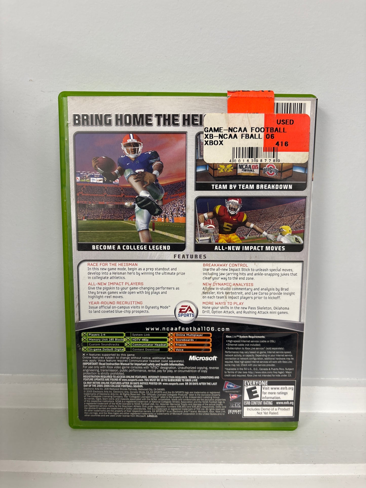 NCAA Football 2006 - Xbox