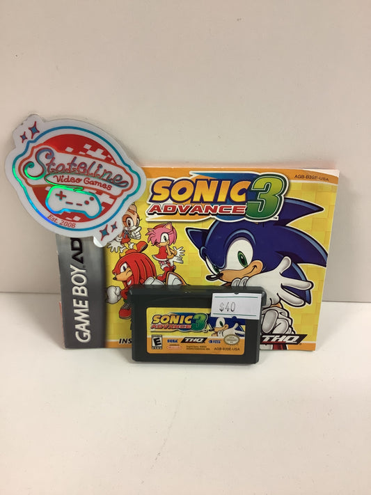 Sonic Advance 3 - GameBoy Advance