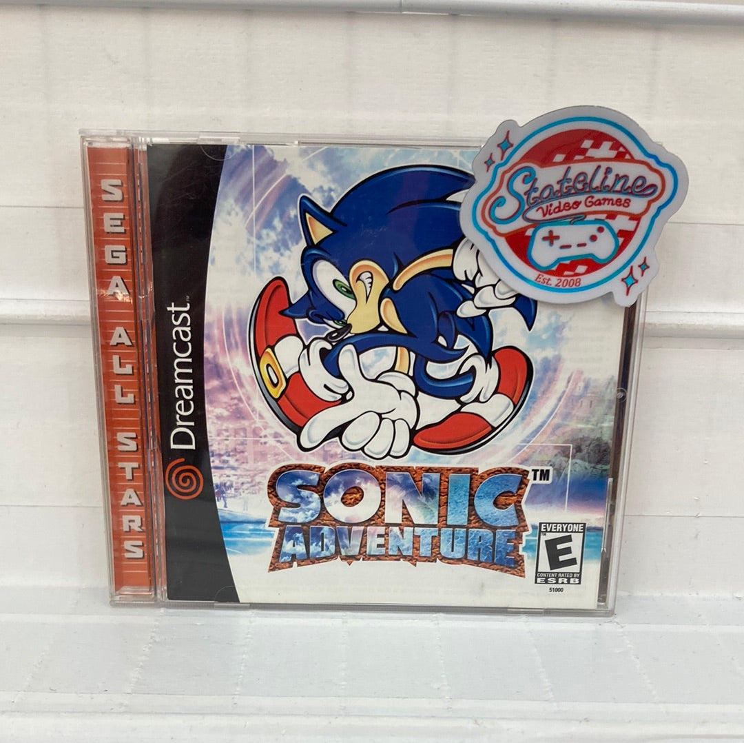 Sonic Adventure outlet Sega All Stars for Sega Dreamcast