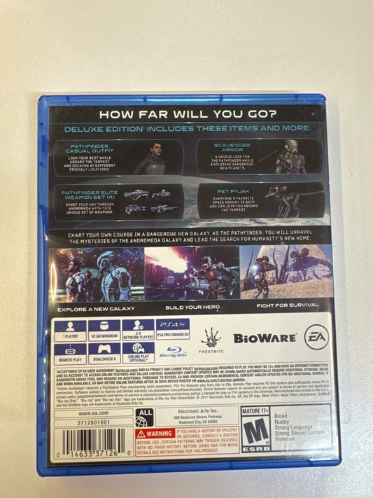 Mass Effect Andromeda Deluxe Edition - Playstation 4