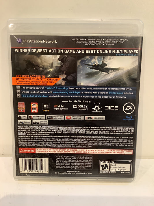 Battlefield 3 Limited Edition - Playstation 3