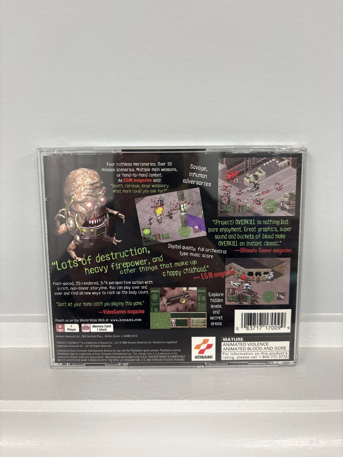 Project Overkill - Playstation