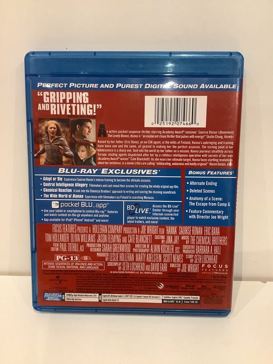 Hanna - Blu-Ray