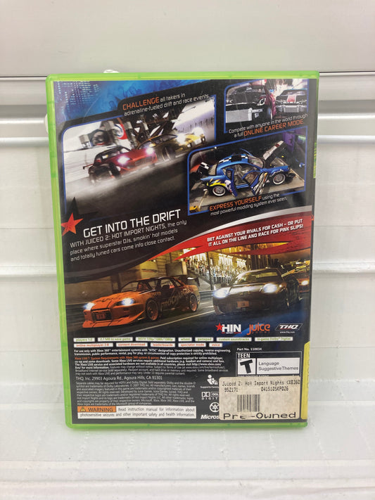 Juiced 2 Hot Import Nights - Xbox 360