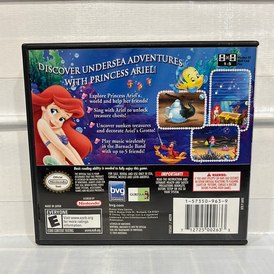 Little Mermaid Ariel's Undersea Adventure - Nintendo DS