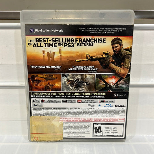 Call of Duty Black Ops - Playstation 3