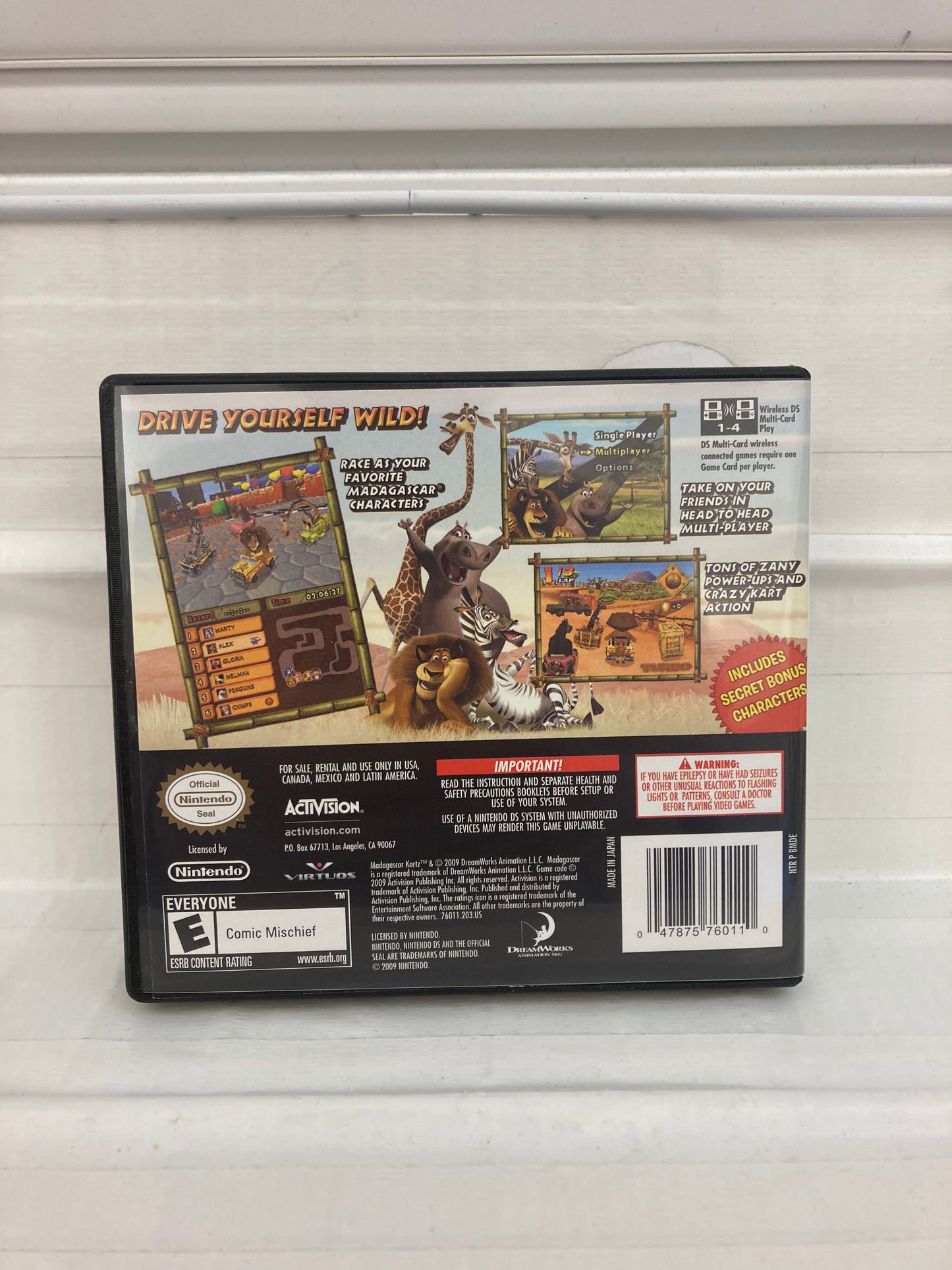 Madagascar Kartz - Nintendo DS