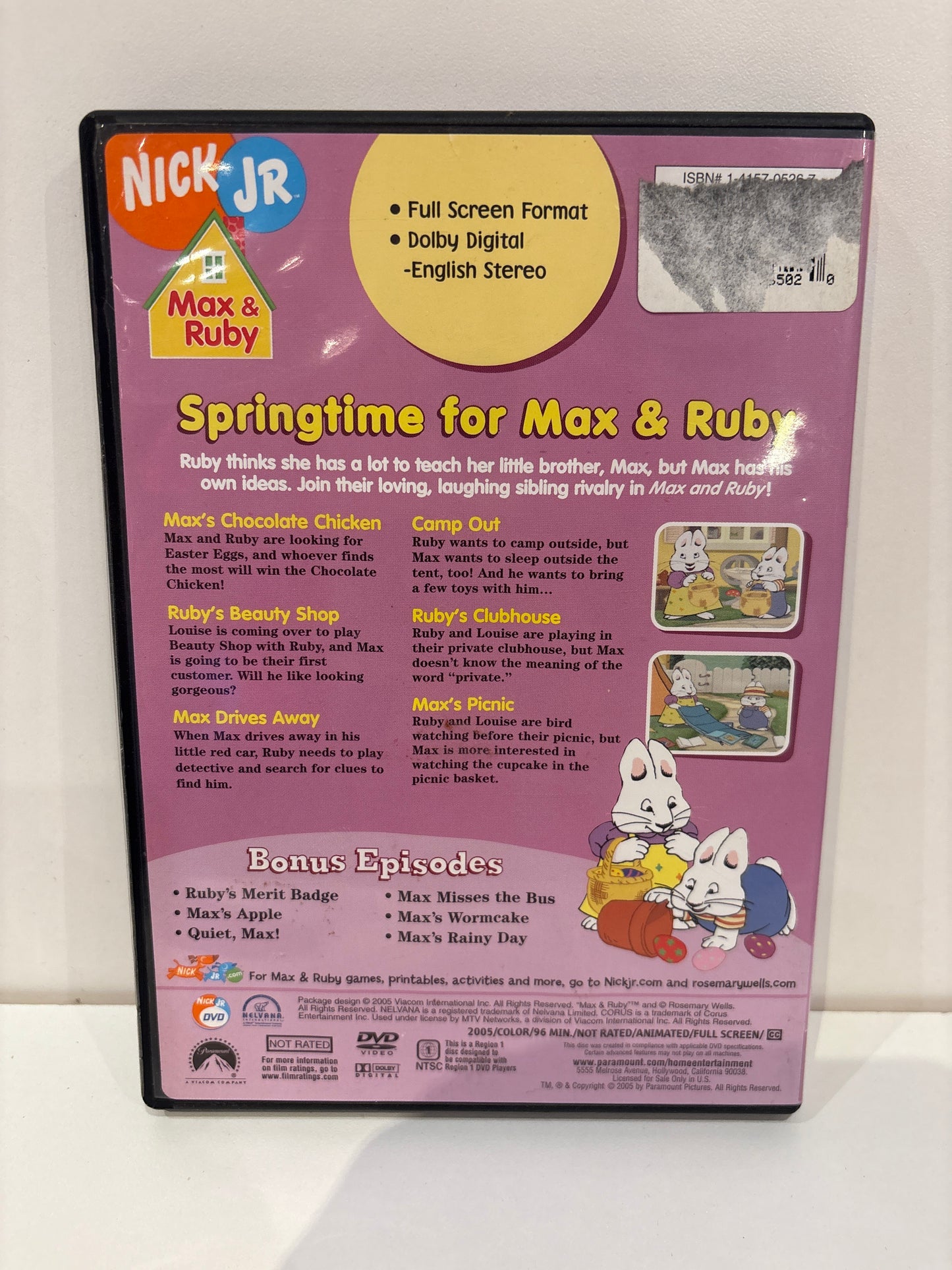 Springtime for Max & Ruby - DVD