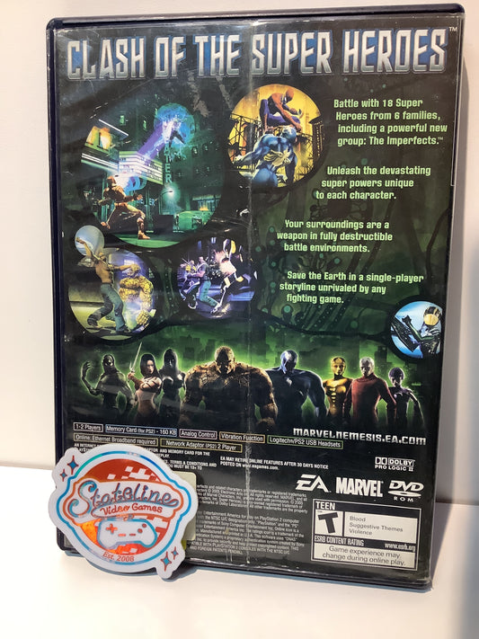 Marvel Nemesis Rise of the Imperfects - Playstation 2