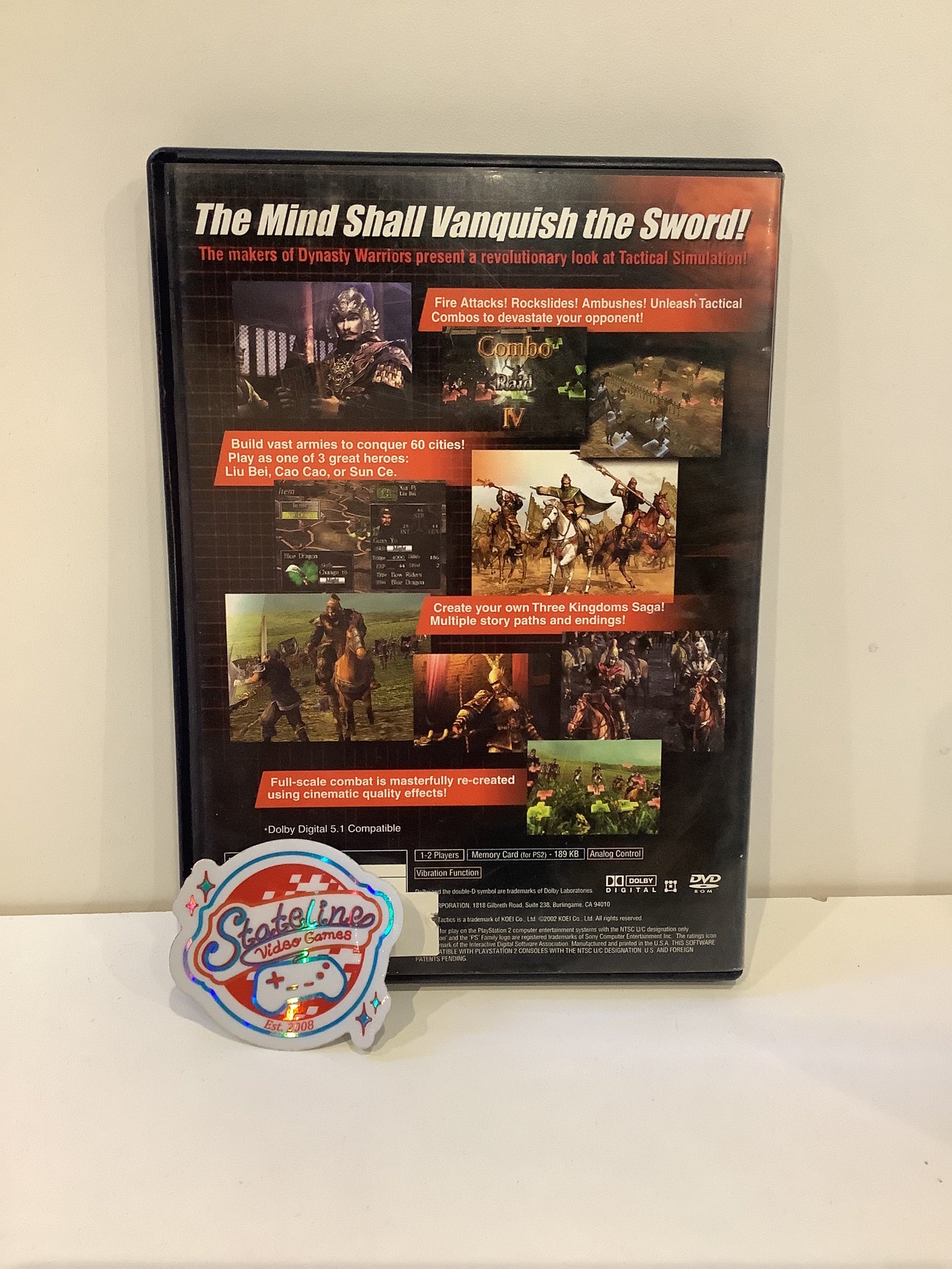 Dynasty Tactics - Playstation 2