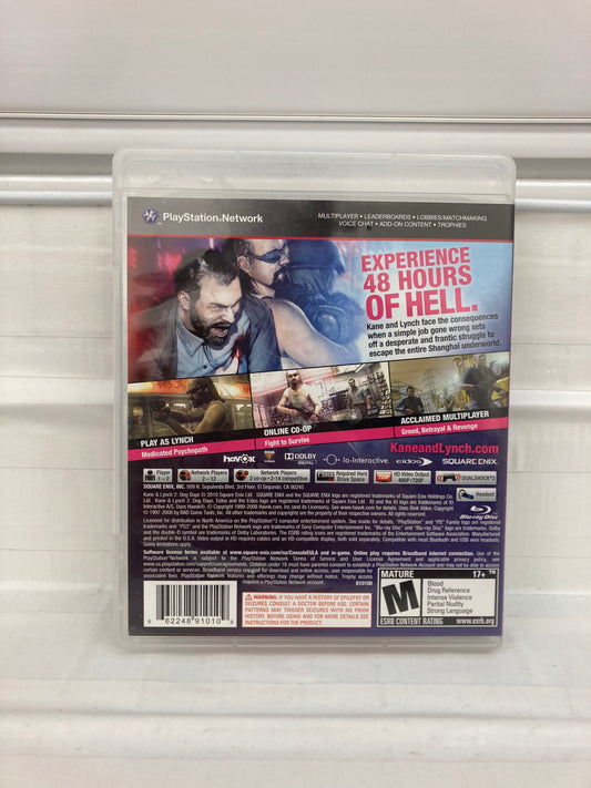 Kane & Lynch 2: Dog Days - Playstation 3