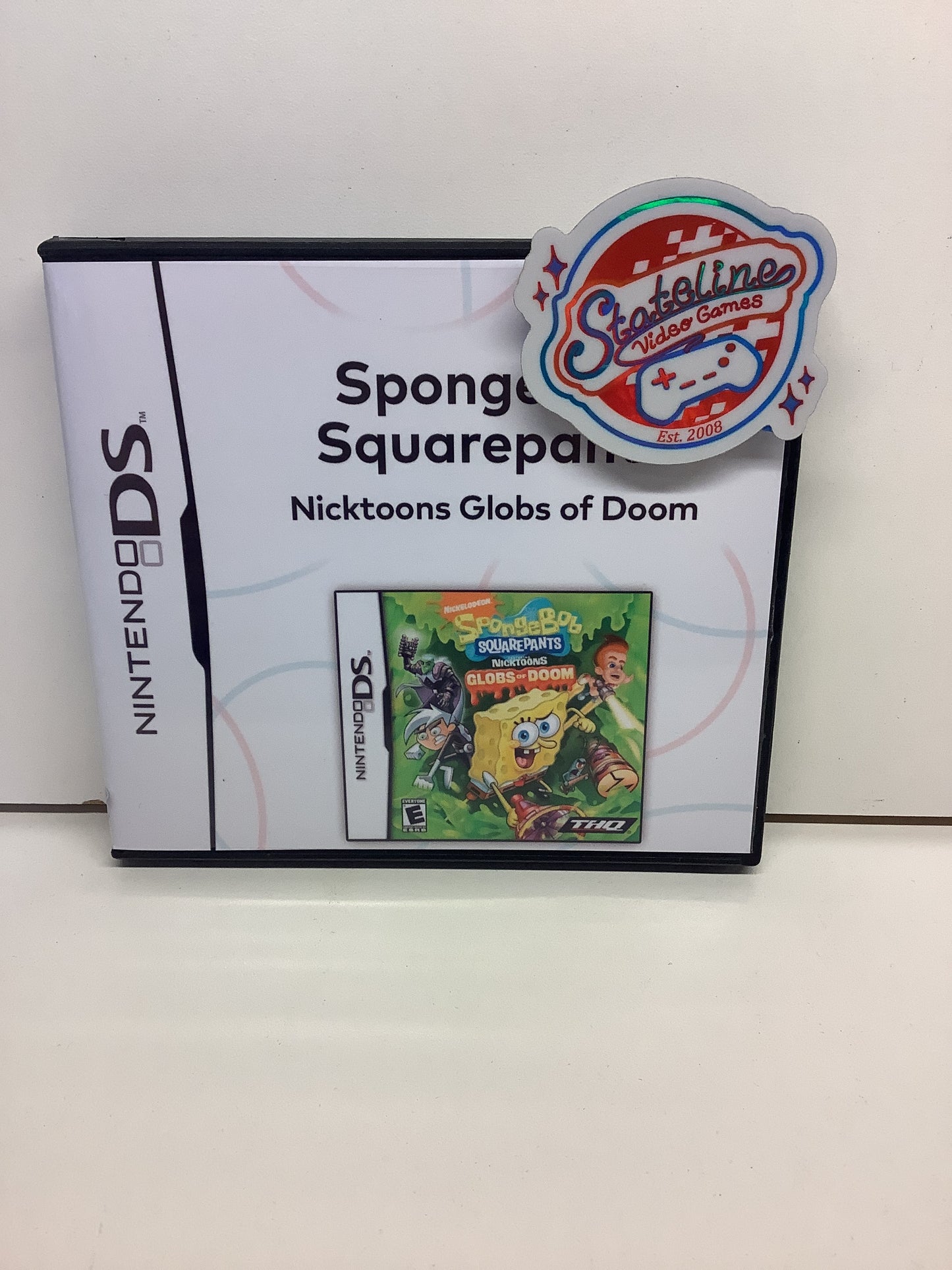 SpongeBob SquarePants Featuring Nicktoons Globs of Doom - Nintendo DS