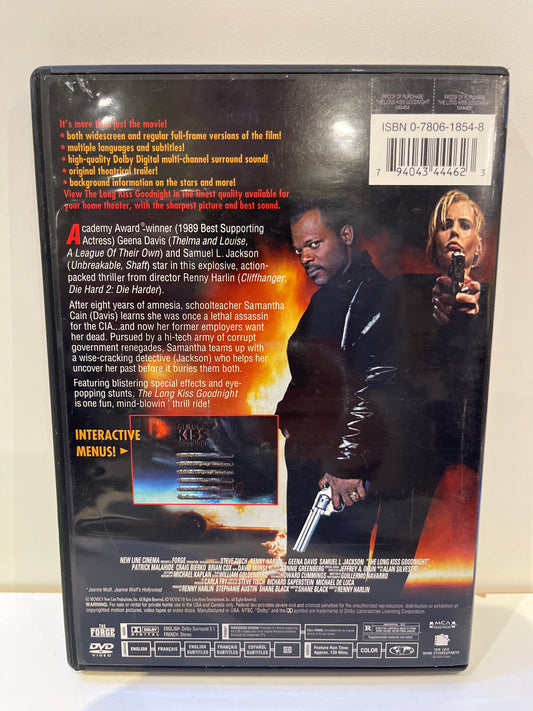 The Long Kiss Goodnight - DVD