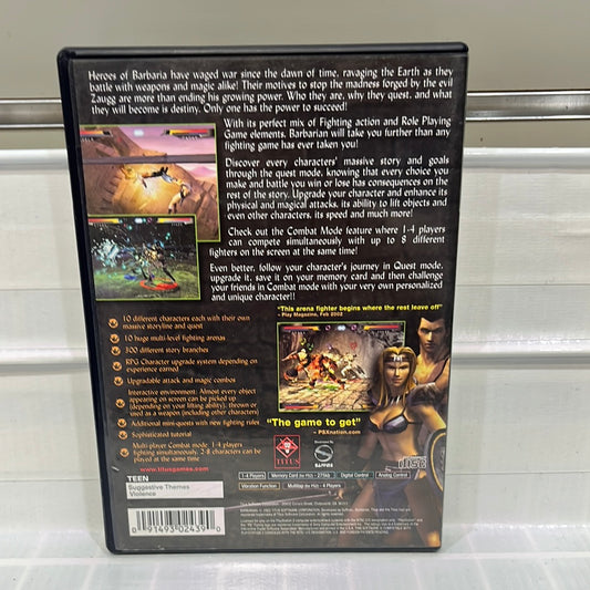 Barbarian - Playstation 2