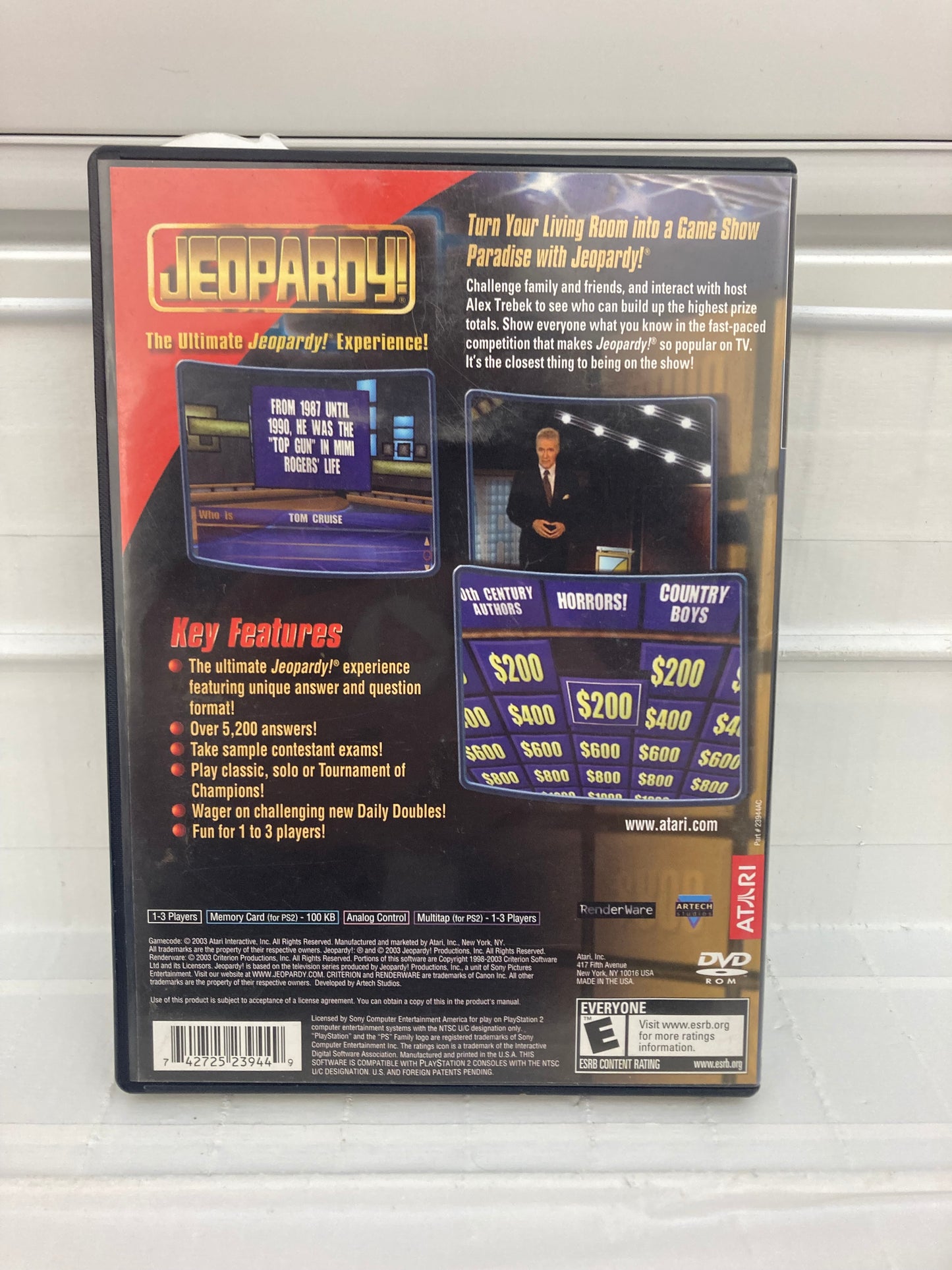 Jeopardy - Playstation 2