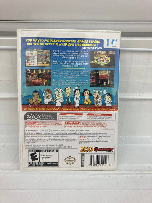 Order Up - Wii