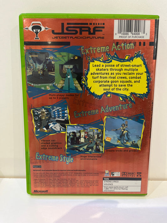 JSRF Jet Set Radio Future - Xbox