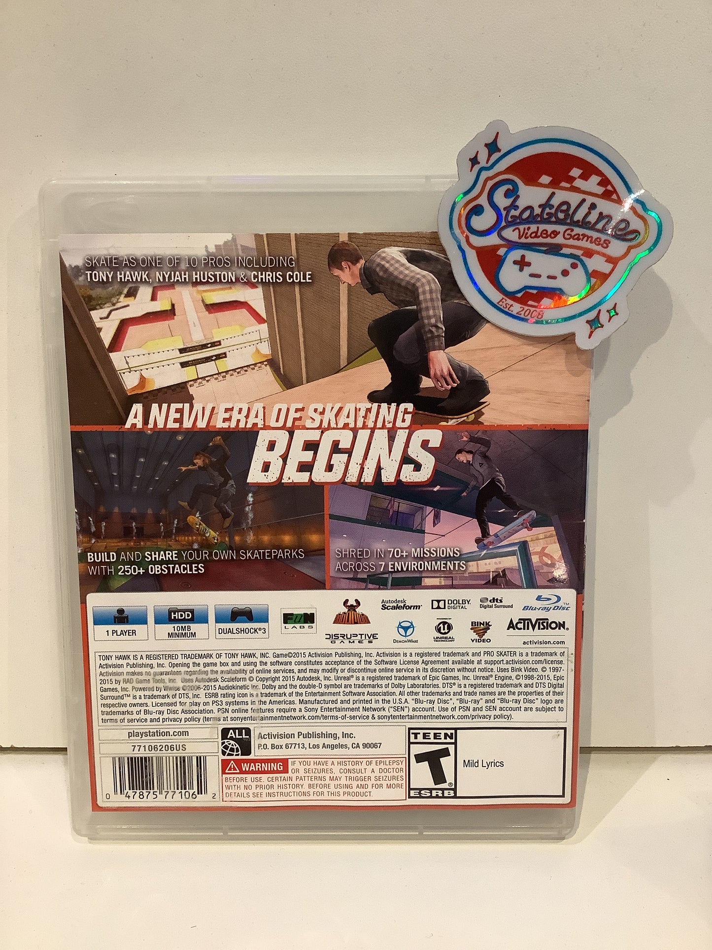 Tony Hawk 5 - Playstation 3