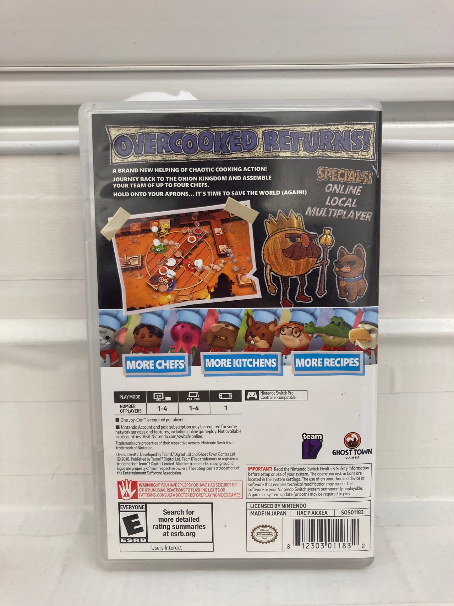 Overcooked 2 - Nintendo Switch