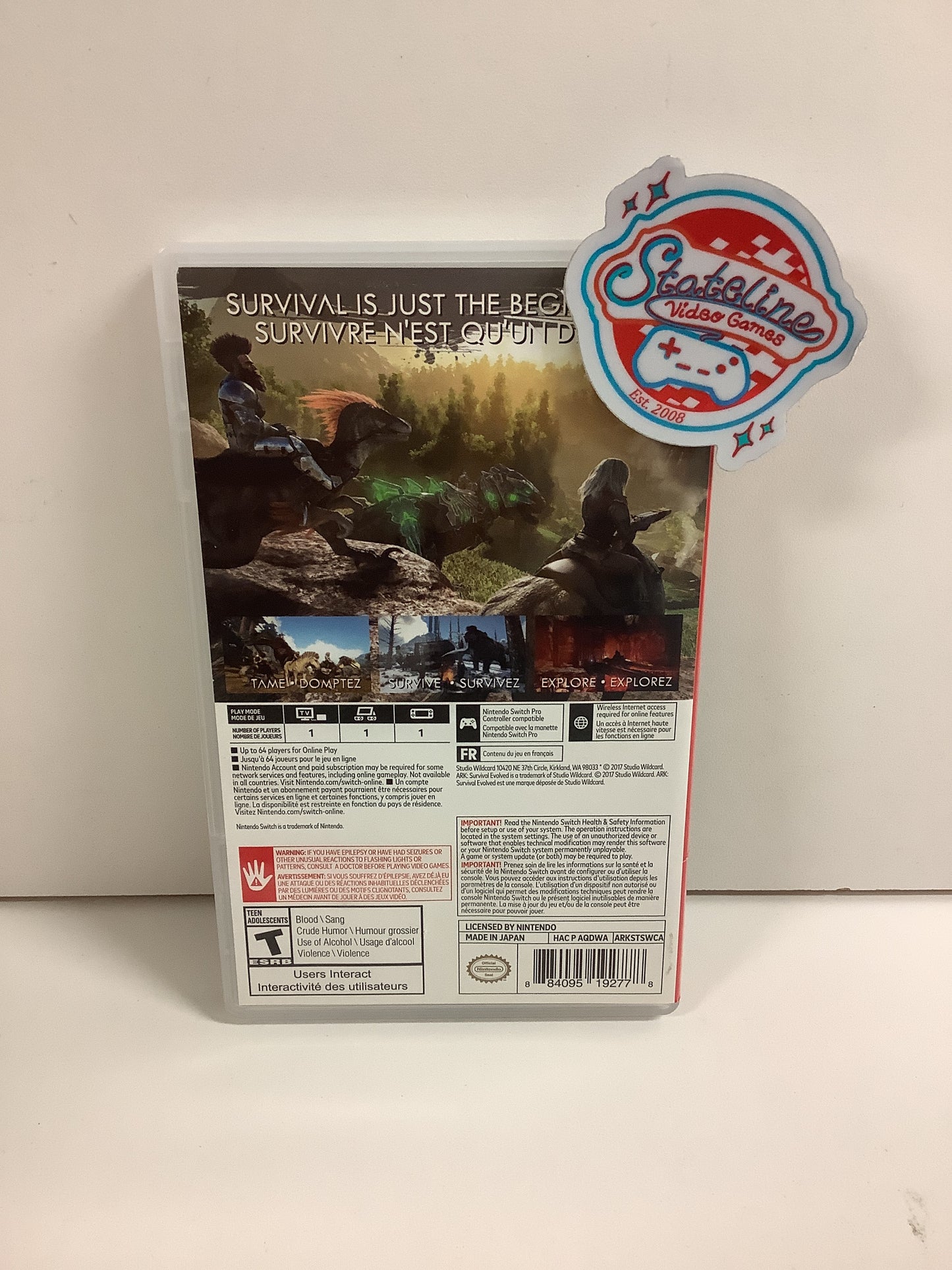 Ark Survival Evolved - Nintendo Switch